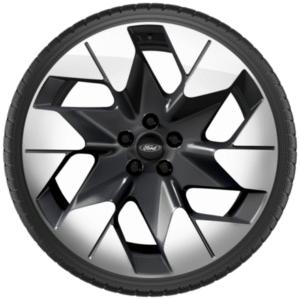 Zimsko platišče iz lahke zlitine 20-palčna zadnja os, 6-krakovna zasnova, mat kovinsko svetlo obdelano